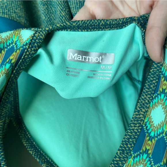 Marmot Green Mini Dress - Size Medium - Picture 16 of 16